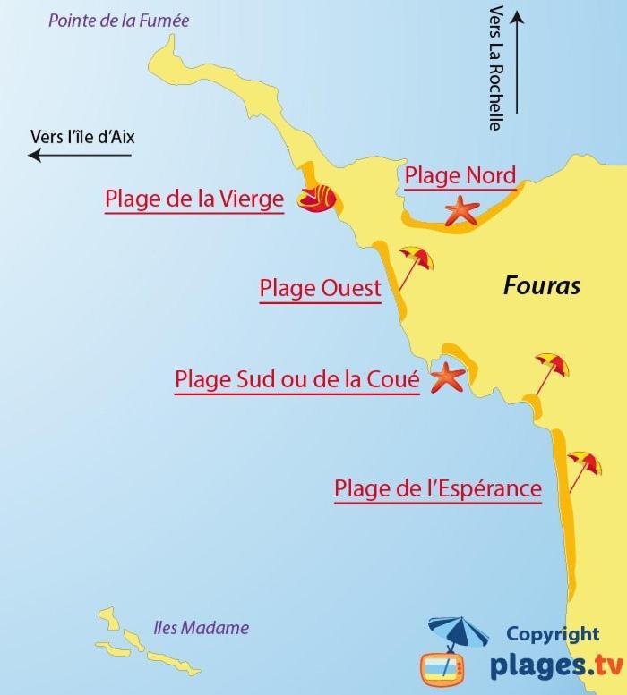 Studio Presqu'Ile Fouras Proche De La Plage Parking Prive Eksteriør billede
